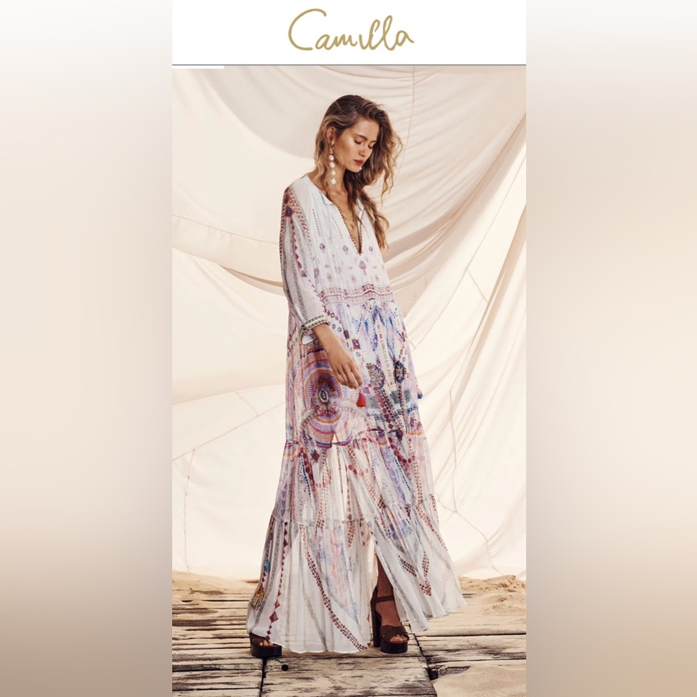 Camilla maxi dress